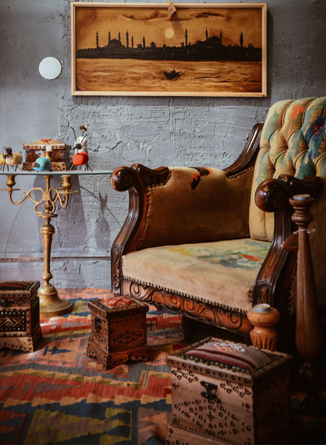 Antique Furnishings and accents